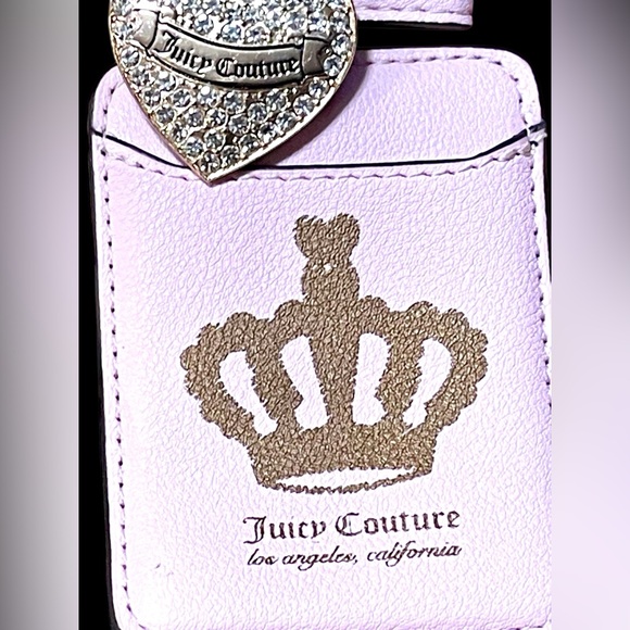 New Juicy Couture brown and pink velour Scottie dogs handbag - Picture 6 of 6